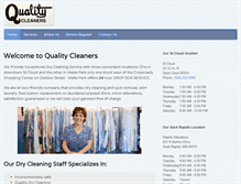 Tablet Screenshot of drycleaningstcloud.com